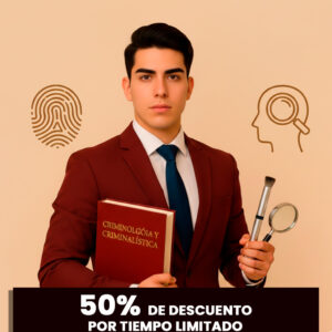 CRIMINOLOGÍA Y CRIMINALÍSTICA ESCOLARIZADA EN 3 AÑOS